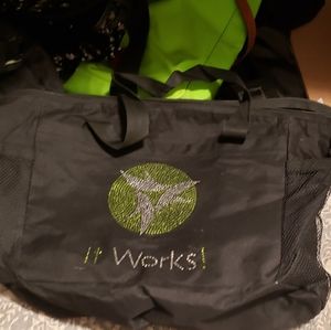 It works Bling weekender bag.